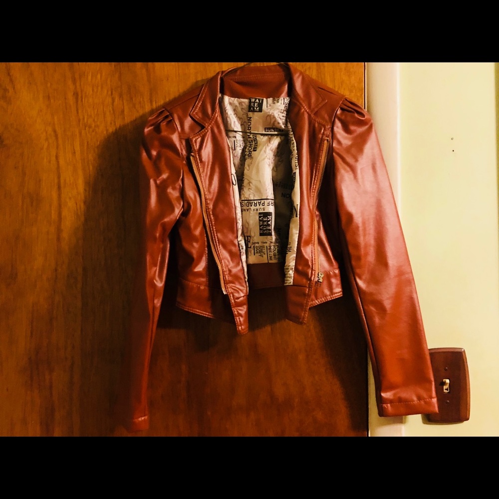 Leather jacket